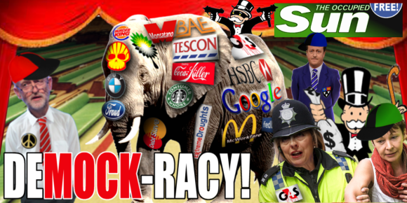 DeMOCKracy banner